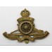 Royal Artillery (Revolving Wheel) Cap Badge - King's Crown