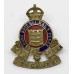Royal Army Ordnance Corps (R.A.O.C.) Officer's Dress Gilt & Enamel Cap Badge (Sua Tonanti Tela) - King's Crown