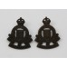 Pair of Royal Army Ordnance Corps (R.A.O.C.) Officer's Service Dress Collar Badges - King's Crown