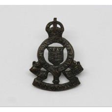 Royal Army Ordnance Corps (R.A.O.C.) Officer's Service Dress Collar Badge - K/C