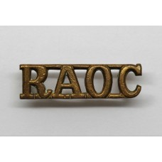 Royal Army Ordnance Corps (R.A.O.C.) Officer's Shoulder Title