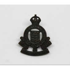 Royal Army Ordnance Corps (R.A.O.C.) Officer's Service Dress Collar Badge - King's Crown