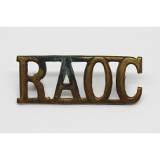 Royal Army Ordinance Corps (R.A.O.C.) Shoulder Title