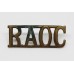 Royal Army Ordinance Corps (R.A.O.C.) Shoulder Title