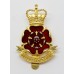 Queen's Lancashire Regiment Enamelled Cap Badge