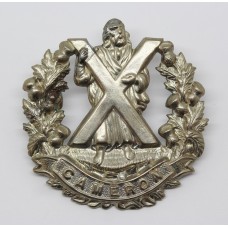 Queen's Own Cameron Highlanders Cap Badge