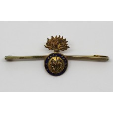 Royal Northumberland Fusiliers Enamelled Sweetheart Brooch