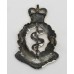 Royal Army Medical Corps (R.A.M.C.) Officer's Dress Cap Badge - Queen's Crown