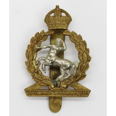 Royal Army Veterinary Corps (R.A.V.C.) Cap Badge - King's Crown