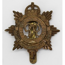 George VI Royal Army Service Corps (R.A.S.C.) Cap Badge - King's Crown