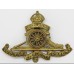 Royal Artillery Revolving Wheel Cap Badge - King's Crown