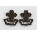 Pair of South Lancashire Regiment Officer's Service Dress Collar Badges