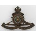 South African Artillery Cap Badge - King's Crown