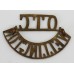 Wellington College O.T.C. (O.T.C./WELLINGTON) Shoulder Title