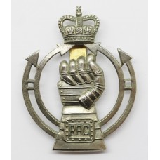 Royal Armoured Corps (R.A.C.) Cap Badge - Queen's Crown