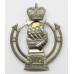 Royal Armoured Corps (R.A.C.) Cap Badge - Queen's Crown