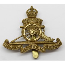 Royal Artillery Beret Badge - King's Crown