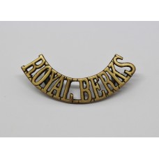 Royal Berkshire Regiment (ROYAL BERKS) Shoulder Title