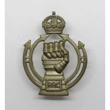 Royal Armoured Corps (R.A.C.) Cap Badge - King's Crown (2nd Pattern)