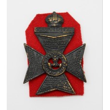 King's Royal Rifle Corps (K.R.R.C.) Cap Badge - King's Crown