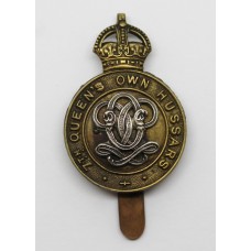 7th Queen's Own Hussars Cap Badge - King's Crown