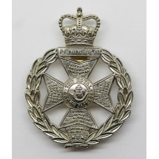 Royal Green Jackets Cap Badge - Queen's Crown