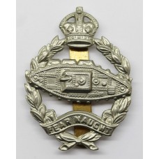 Royal Tank Regiment Cap Badge - King's Crown (With Slider)