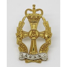 Queen Alexandra's Royal Army Nursing Corps (Q.A.R.A.N.C.) Officer's Cap Badge - Queen's Crown