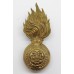 Royal Fusiliers Fur Cap Grenade Badge - King's Crown