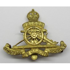 Royal Artillery Beret Badge - King's Crown