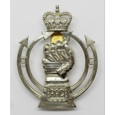 Royal Armoured Corps (R.A.C.) Cap Badge - Queen's Crown