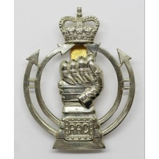 Royal Armoured Corps (R.A.C.) Cap Badge - Queen's Crown