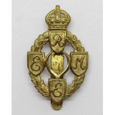 Royal Electrical & Mechanical Engineers (R.E.M.E.) Cap Badge - King's Crown (1st Pattern)
