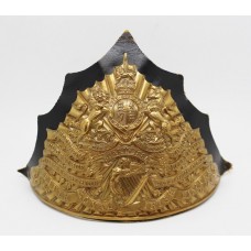 Edwardian 5th (Royal Irish) Lancers Czapka Cap Badge