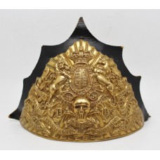 Victorian 17th (Duke of Cambridge's Own) Lancers Czapka Cap Plate