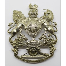 Aberdeenshire Artillery Volunteers Helmet Plate - King's Crown