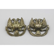 Pair of 4th (Perthshire) Volunteer Bn. Black Watch (Royal HIghlanders) Collar Badges