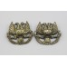 Pair of 4th (Perthshire) Volunteer Bn. Black Watch (Royal HIghlanders) Collar Badges