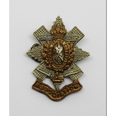 Black Watch (Royal Highlanders) Association Lapel Badge - King's Crown