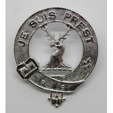 Lovat Scouts Yeomanry Anodised (Staybrite) Cap Badge