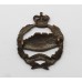 Royal Tank Regiment Officer's Service Dress Collar Badge - Queen's Crown