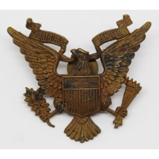 WW2 1st American Squadron Home Guard Cap Badge