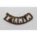 Army Cyclist Corps (CYCLIST) Shoulder Title
