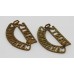 Pair of Hampshire Yeomanry (HANTS/CARABINIERS) Shoulder Titles