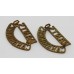 Pair of Hampshire Yeomanry (HANTS/CARABINIERS) Shoulder Titles