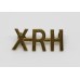 10th Royal Hussars (XRH) Shoulder Title