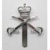 Army Physical Training Corps (A.P.T.C.) Anodised (Staybrite) Cap Badge - Queen's Crown