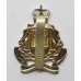 Gibraltar Regiment Anodised (Staybrite) Cap Badge - Queen's Crown