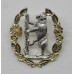 Queen's Own Warwickshire & Worcestershire Yeomanry Anodised (Staybrite) Cap Badge