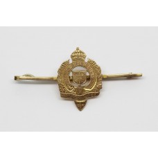 London Rifle Brigade 9ct Gold Sweetheart Brooch